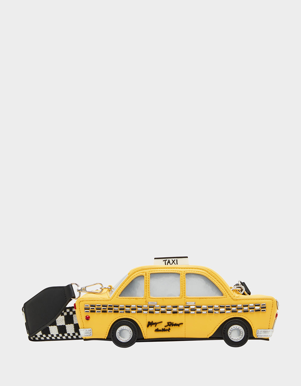 NYC Taxi Crossbody Bag for Women | Kitsch Fare Play Yellow