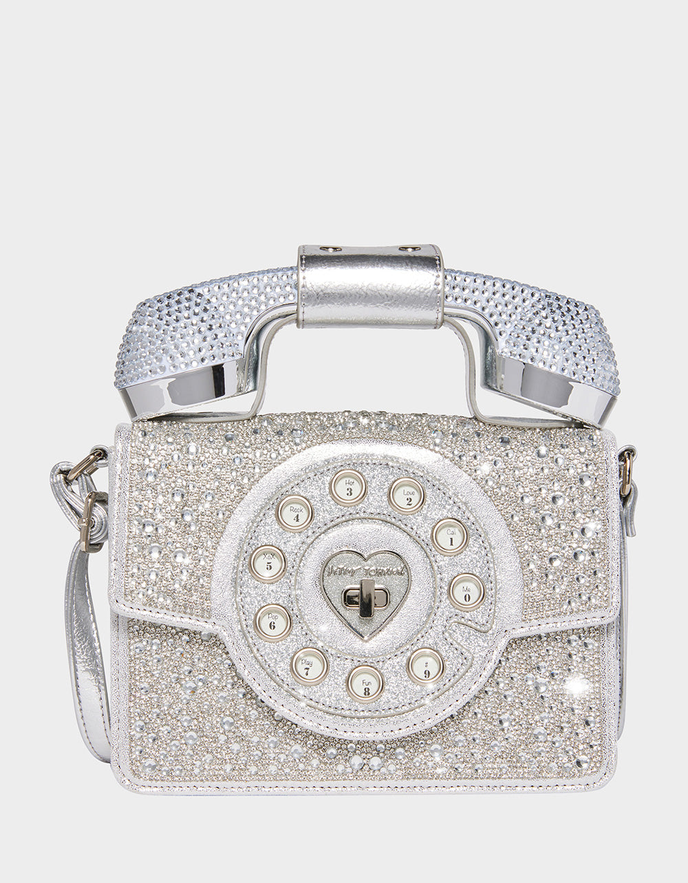 Retro Rhinestone Phone Bag with Wireless Call Function | Kitsch Million Stars