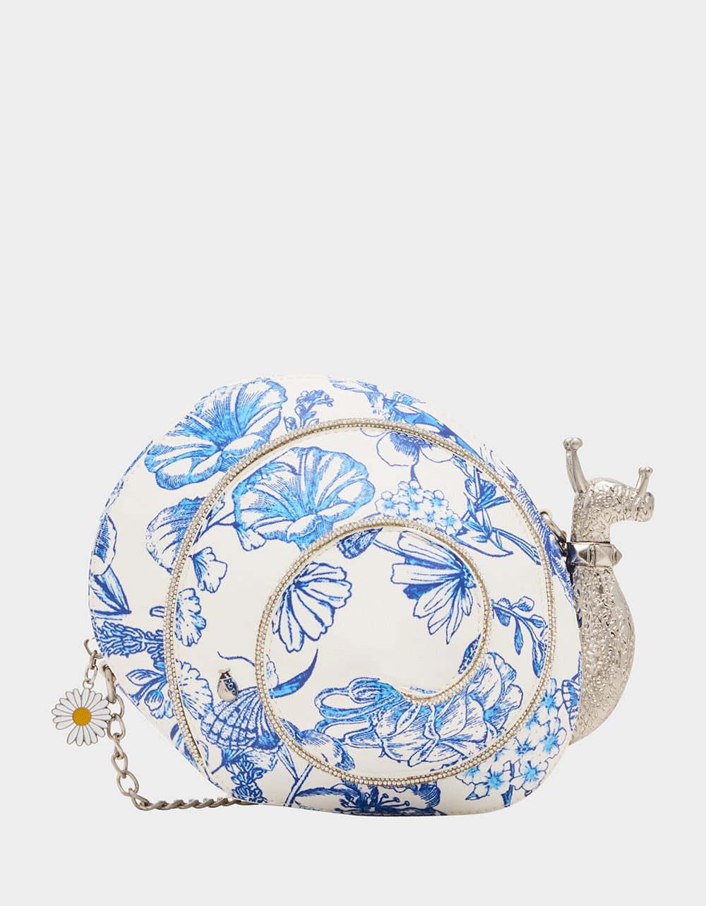 Snail Shaped Crossbody Bag for Women | Kitsch Snailed It Blue