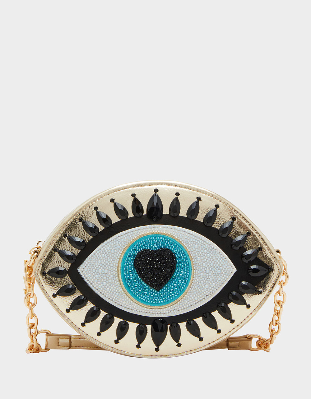 Evil Eye Crossbody Bag in Gold for Women | Kitsch