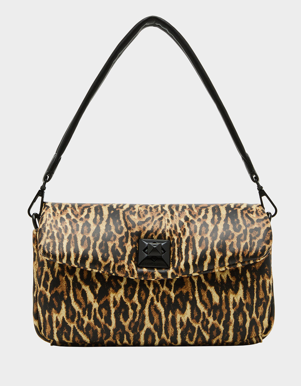 Leopard Print Puffed Shoulder Bag | Betsey Johnson