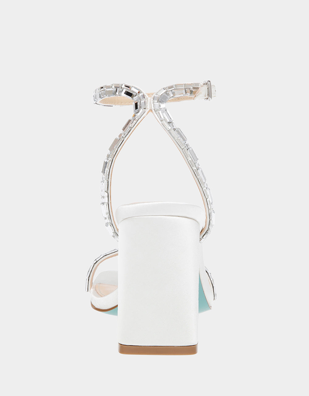 Rhinestone Bridal Heels with Open Toe & 3-Inch Heel | SCOTT IVORY