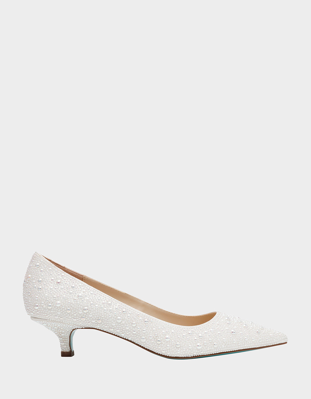 Bedazzled Kitten Heel Pump for Formal Events | SCOUT PEARL