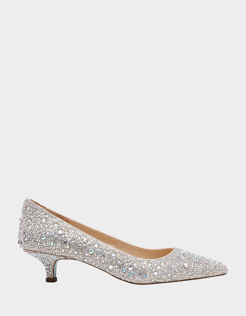 Rhinestone Kitten Heel Pumps for Formal Events | SCOUT by RE:LUV