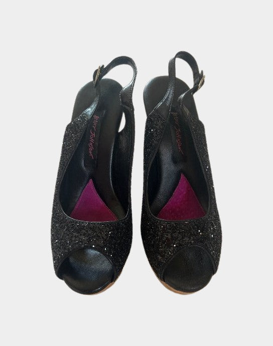 Vintage Glitter Heels for Women | Polly Pumps by RE:LUV