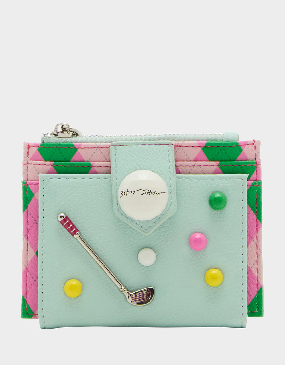 Stylish Bifold Wallet with Card Slots & Zipper Compartment | PAR-TEE TIME