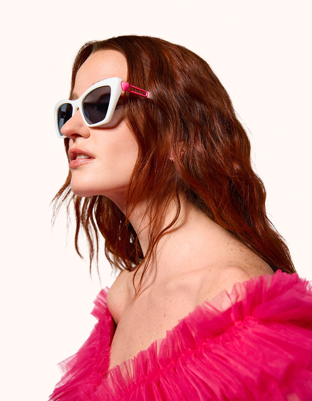 Hot Pink Tiered Tulle Mini Dress for Night Out | Betsey Johnson
