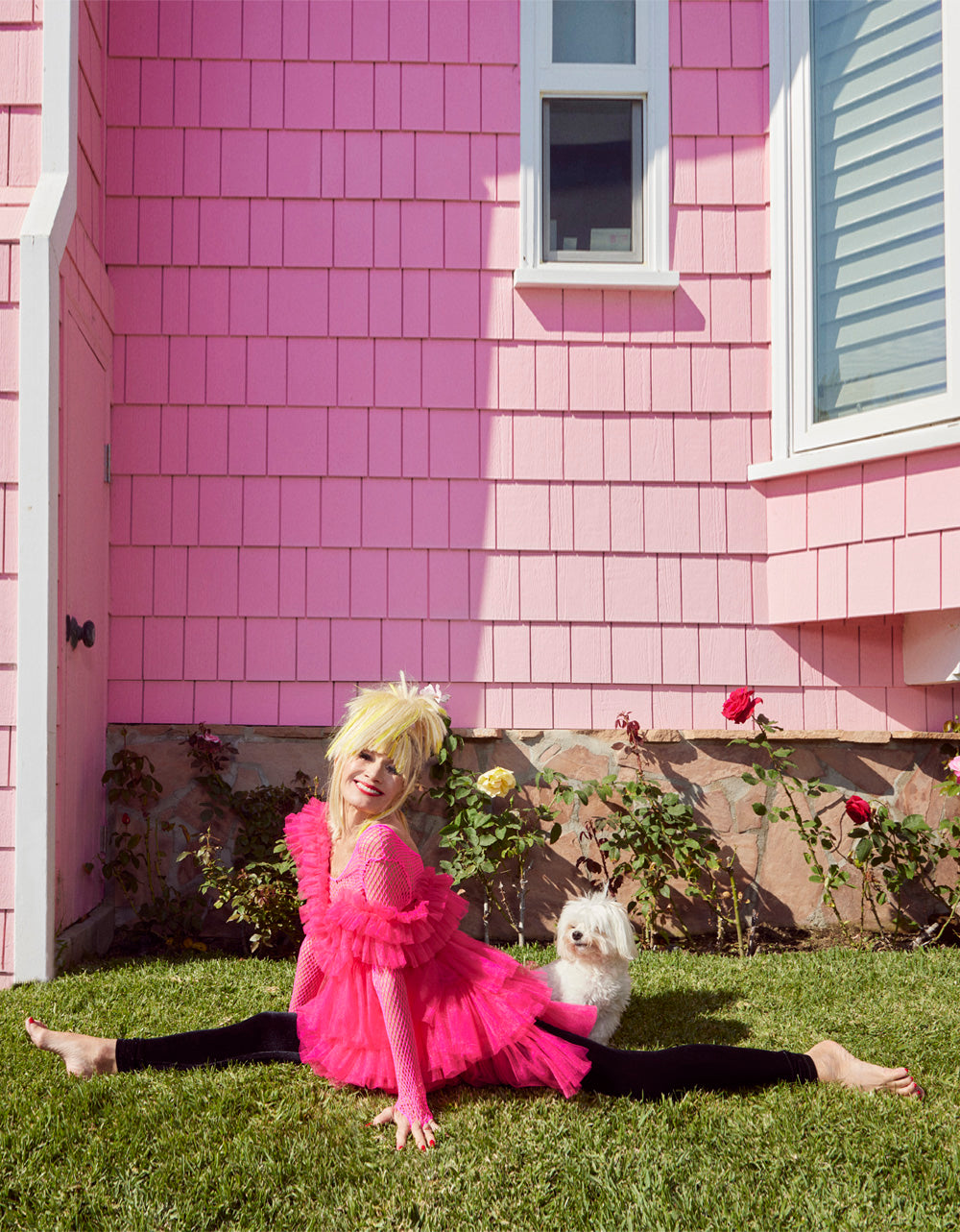Hot Pink Tiered Tulle Mini Dress for Night Out | Betsey Johnson